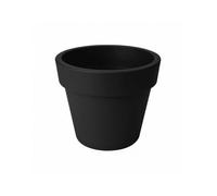 Elho Green Basics Vaso, Nero, 40 cm