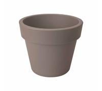 Elho Green Basics Top Planter 47 - Vaso da fiori per esterni, Ø 47,1 x 39,5 cm, colore: Grigio talpa