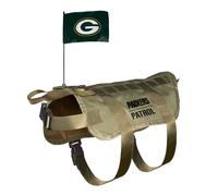 Green Bay Packers Giacca Tactical Premium Per Cani, Media/Grande