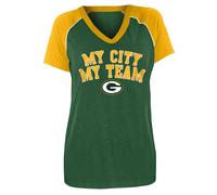 Green Bay Packers La Mia Città La Mia Squadra Maglietta Donna