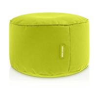Green Bean© Sgabello a sacco 25x45cm con imbottitura in perle EPS Pouf Cuscino Poggiapiedi per poltrona a sacco Cuscino per pavimento bambini e adulti solleva le gambe siediti Verde chiaro