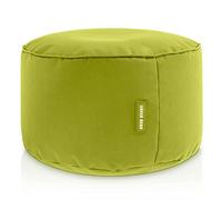 Green Bean© Sgabello a Sacco 25x45cm con Imbottitura in Perle EPS Pouf Cuscino Poggiapiedi per Poltrona a Sacco Cuscino per Pavimento Bambini e Adulti Solleva Le Gambe siediti Verde