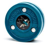 Green Biscuit - Dischetto Originale NHL, Tutte Le Squadre, Squali San Jose