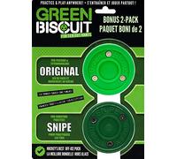 Green Biscuit Bundle – Originale e Snipe Puck – Verde (Passing) / Verde Scuro (Ripresa)