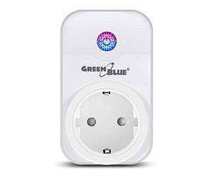 Green Blue GB155G presa intelligente telecomandata Android iOS Alexa Google Home Timer Wi Fi Max 2300 W 8 programmi (Disponibile in set di 2 e 3 pezzi) (1)