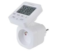 Green Blue Interruttore orario digitale - Timer, carico massimo 16A, IP20,18 Programmi regolabili individualmente | Carico massimo 16 A/3680 W | Display LCD, Funzione RANDOM, IP20 (GB605 E)