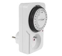 Green Blue Interruttore temporizzatore meccanico, 48 programmi, carico massimo 16A, IP20, Timer GB360 (GB360 E)
