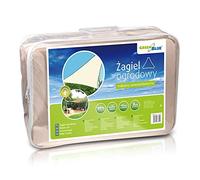 Green Blue Vela Solare Quadrato Triangolo Crema Superficie Idrofobica (Triangolo, 4m)