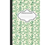 Green Botanical Journal: Classic Vintage Notebook with Elegant Green Leaf Pattern