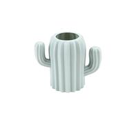 (Green) Cactus Desktop Organizer Pencil Pen Holder Container Brush Pot Stationery Office White