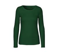 Green Cat Maglietta da donna a maniche lunghe, in 100% cotone biologico, certificata Fairtrade, Oeko-Tex e Ecolabel Verde bottiglia. XXL