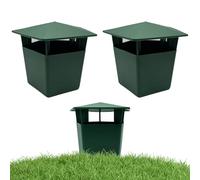 Green Catcher - Scatola per esche riutilizzabile per prato prato cortile | Trappola per lumache in ABS ecologico, casa portatile per lumache per giardino, gabbia protettiva per acquario