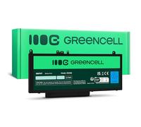 Green Cell 07V69Y 6MT4T 7V69Y Batteria per PC portatile Dell Latitude E5270 E5470 E5570 (7200mAh 7.4V Nero)