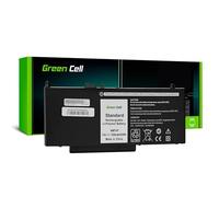 Green Cell 07V69Y / 6MT4T / 7V69Y Batteria per PC portatile Dell Latitude E5270 / E5470 / E5570 (Numero di celle: 6, 7200 mAh, 7.4-7.6 V, color Nero)