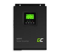 Green Cell® 1000W/2000W 1kW 12V 220V/230V Onda Pura Solar Inverter con regolatore di carica MPPT Invertitore di Tensione Fotovoltaicoper Convertitore di Potenza, Trasformatore sinusoidale Pura