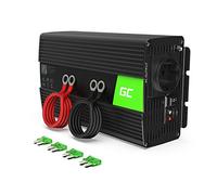 Green Cell® 1000W/2000W 24V 220V/230V Onda Modificata Inverter Invertitore di Tensione Fotovoltaico DC AC per Camper Auto Convertitore di Potenza, Trasformatore sinusoidale modificata Porta USB