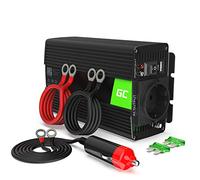 Green Cell® 300W/600W 24V 220V/230V Onda Modificata Inverter Invertitore di Tensione Fotovoltaico DC AC per Camper Auto Convertitore di Potenza, Trasformatore sinusoidale modificata Porta USB