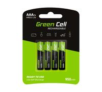 Green Cell 4x Batteria AAA HR03 950mAh