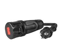 Green Cell Adattatore rosso 16A 400V CEE 5 poli a Schuko 230V 3x2,5 mm2