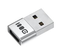 Green Cell Adattatore USB-A a USB-C 480Mbps 12W Alluminio - Ricarica Rapida & Trasferimento Dati - Compatibile con iPhone 17/16, MacBook Pro Air, iPad Pro, iMac, Samsung Galaxy S24 S23, Tab S9