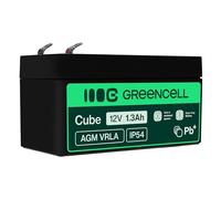 GC AGM41 1.3AH - Accumulatore al piombo AGM, 12 V, 1,3 Ah