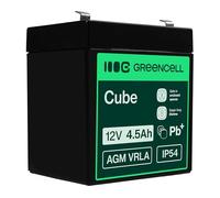 GC AGM44 4.5AH - Accumulatore al piombo AGM, 12 V, 4,5 Ah
