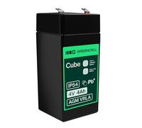 Batteria industriale Green Cell AGM37 4000 mAh Piombo Sigillata 4 V Nero