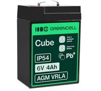 GC AGM15 4AH - Accumulatore al piombo AGM, 6V, 4 Ah