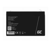 Green Cell AGM VRLA 6V 7Ah maintenance-free battery for alarm system, cash register, toys NEW
