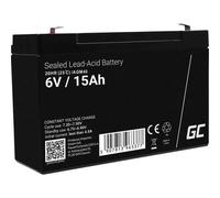 GREEN CELL AGM40 BATTERIA AL PIOMBO 6 V 15 AH PIOMBO-AGM L X A P 151 100