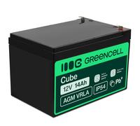 Green Cell Batteria AGM 12V 14Ah ricaricabile sigillata VRLA Per UPS allarmi