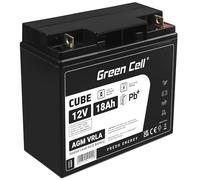 GC AGM09 18AH - Accumulatore al piombo AGM, 12 V, 18 Ah