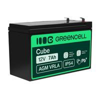 Green Cell Batteria al piombo AGM 12 V 7 Ah VRLA batteria al piombo batteria di