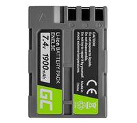 Green Cell® Batteria EN-EL3 EN-EL3a EN-EL3e ENEL3 ENEL3a ENEL3e per Nikon DSLR D100 D200 D300 D300s D50 D70 D700 D70s D80 D90 D900 Fotocamera Digitale (Li-Ion celle 1900mAh 7.4V)