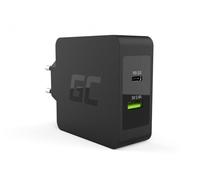 Green Cell Caricabatterie 45W USB-C PD con USB-C e Porta USB Aggiuntiva | Compatibile con MacBook 12, ASUS ZenBook 3 e Flip S, HP Spectre 13, x360 13, Envy x2 e Altri Modelli
