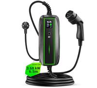 CARICABATTERIA EV MONOFASE SPINA SCHUKO E PRESA TIPO 2 -GREEV16 GREENCELL