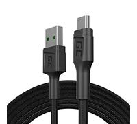 Green Cell Cavo USB-A - Micro USB 1.2m Cavo di ricarica nero Alta velocità Compatibile con Quick Charge 3.0 per Samsung, Xiaomi, Huawei, Kindle, Nexus, Telefoni Android