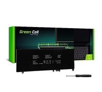 Green Cell G5M10 0WYJC2 - Batteria per PC portatile Dell Latitude E5250 E5450 E5550, 6200 mAh, 7,6 V, colore: Nero