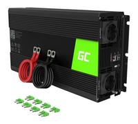 Green Cell INV25 adattatore e invertitore Auto 1500 W Nero [INV25]