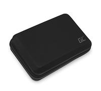 Green Cell GC PowerCase Custodia Organizer Capiente per Cavi, Hard Disk Esterno, Power Bank, Caricabatterie, Chiavette USB, Schede SD e Accessori Elettronici