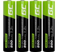 Green Cell GR04 HR03 Batteria ricaricabile Ministilo (AAA) NiMH 800 mAh 1.2 V 4