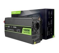 Green Cell INV09 adattatore e invertitore Auto 1000 W Nero [INV09]