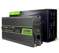 Green Cell INV10 adattatore e invertitore Auto 2000 W Nero
