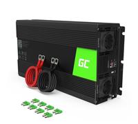 Green Cell Inv25 Adattatore di alimentazione automatico e inverter 1500 W Nero
