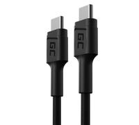 Green Cell KABGC31 - 0,3 m - USB C - USB C - USB 2.0 - 480 Mbit/s - Nero