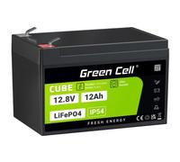 Green Cell LFPGC12V12AH batteria UPS Litio Ferro Fosfato (LiFePo4) 12,8 V 12 Ah