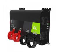 Green Cell PRO 2000W/4000W 12V 220V/230V Onda Pura Inverter Invertitore di Tensione Fotovoltaico DC AC per Camper Auto Convertitore di Potenza, Trasformatore sinusoidale Pura USB