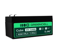 Green Cell PRO Batteria AGM 12V 3,4Ah accumulatore sigillata VRLA non
