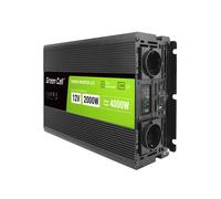 Convertitore di tensione LCD Green Cell 2000W/4000W da 12V a 230V Convertitore di tensione sinusoidale pura Convertitore inverter PowerInverter Convertitore CA CC Caricatore per auto per roulotte