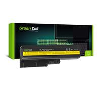 Green Cell® Standard Serie Batteria per Portatile Lenovo IBM ThinkPad R60 R60i R60e R61 R61e T60 T60p T61 SL400 SL500 R500 T500 W500 (6 Pile 4400mAh 10.8V Nero)